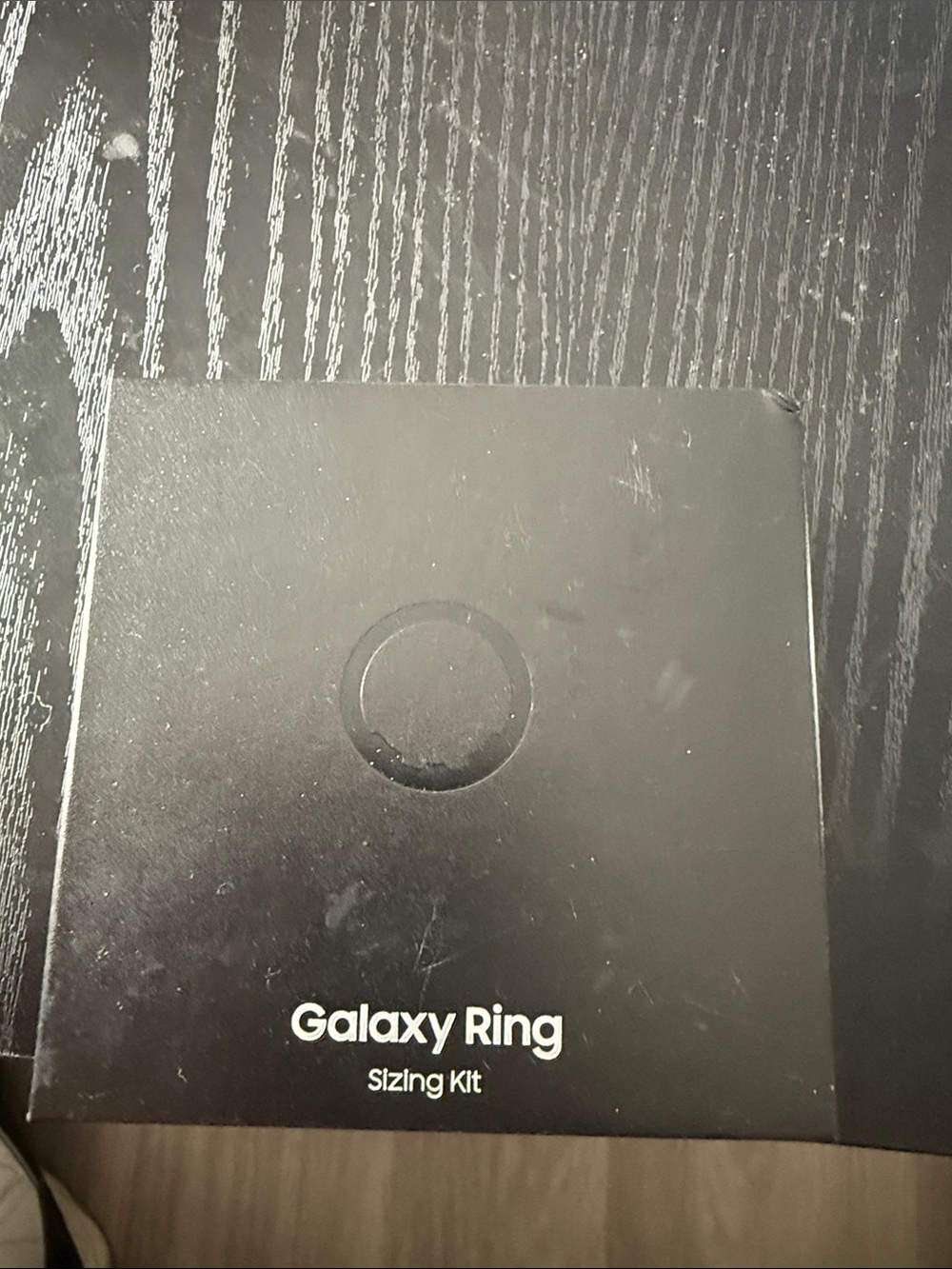 Samsung Galaxy Ring Sizing Kit - Black Packaging